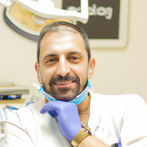 תקריב של רופא שיניים מקצועי בטורקיה