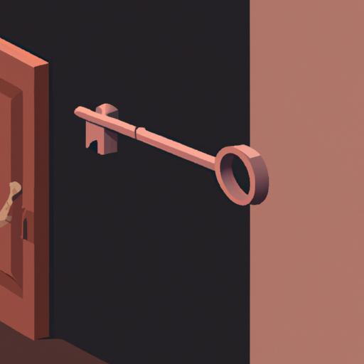 דלת נעולה עם מפתח שבור תקועה בחור המנעול